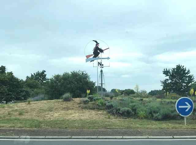 Wonder where she's going? Seen in France..